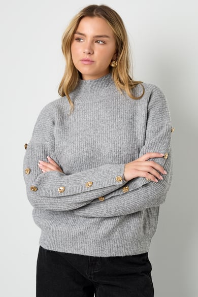 Polyestervezel (polyester) Gebreide truien Effen kleur Casual Herfst/Winterkleding h5 Afbeelding8